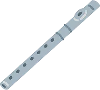 フルートのイラスト