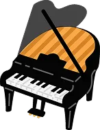 ピアノのイラスト