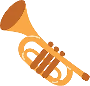トランペットのイラスト